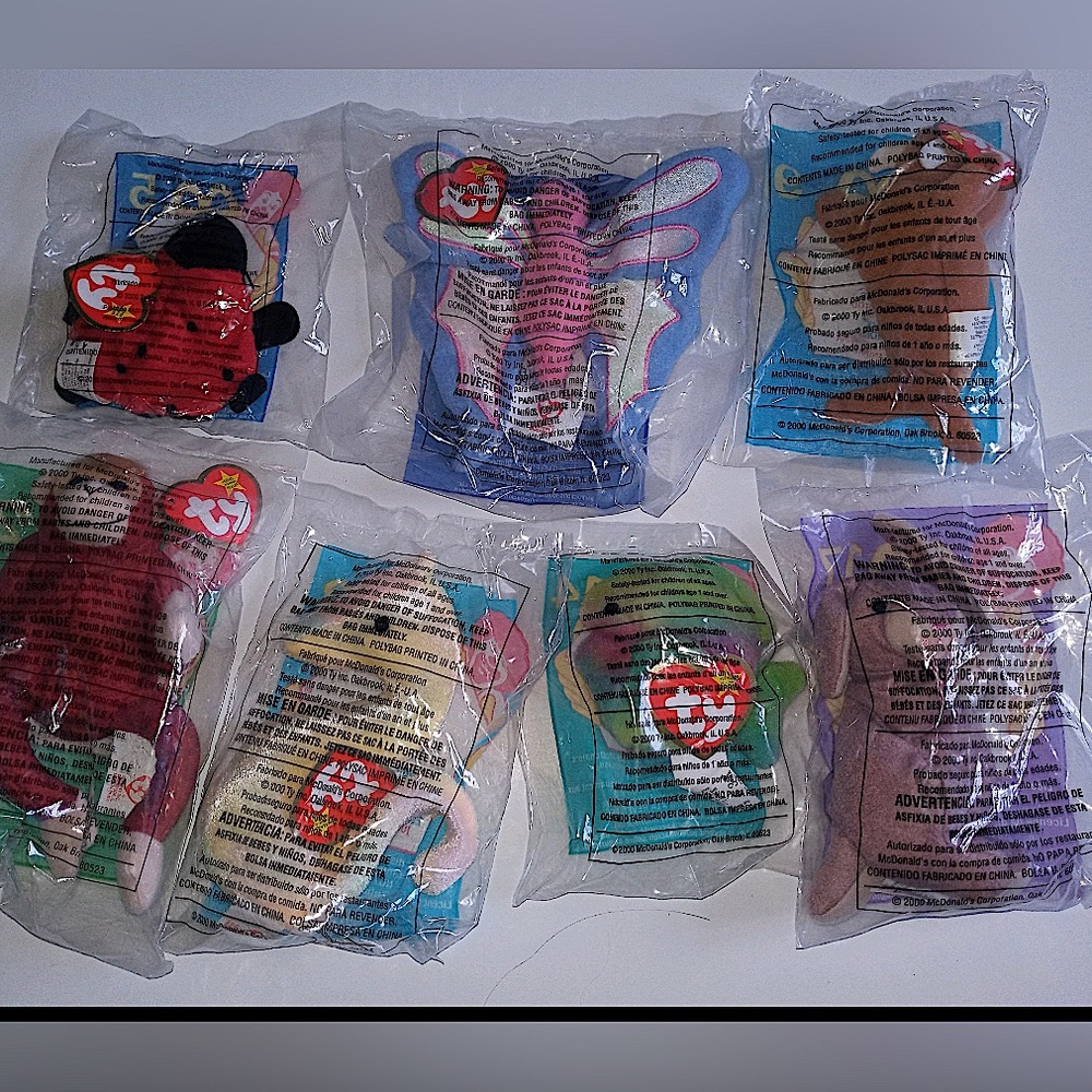 Ty beanie babies McDonald’s still in package